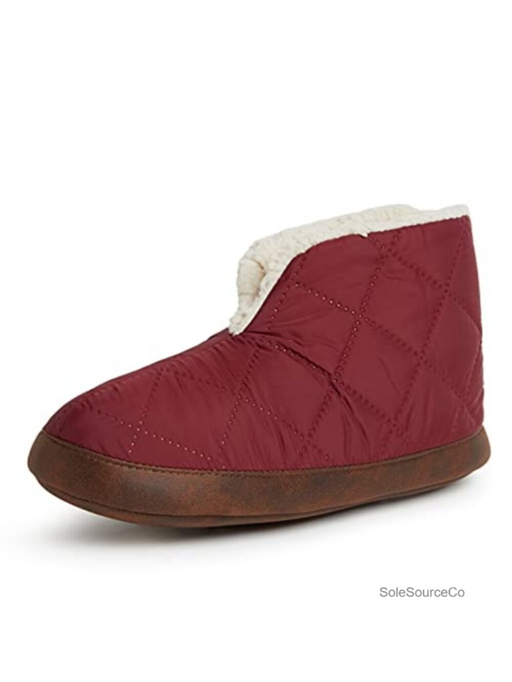 Warm Up Bootie Slippers Faux Sherpa Memory Foam Machine Washable